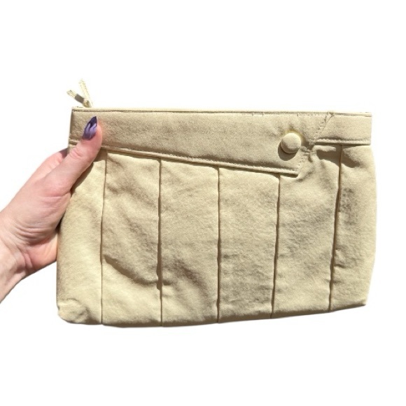 Vintage Cream Clutch Bag - Picture 1 of 7